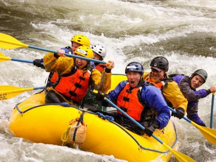 Whitewater raft trips near Missoula, Montana