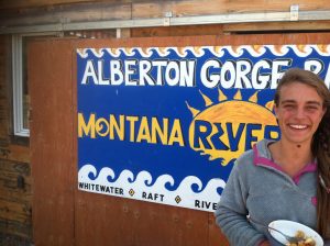 Ellie Turner, a guide at Montana River Guides
