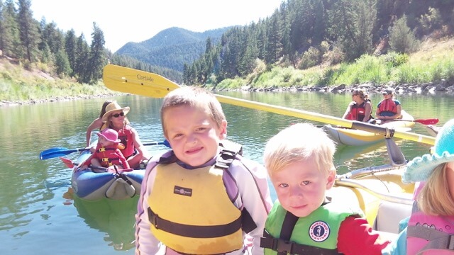 Family Trips rafting and kayaking with Montana River Guides