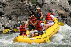 Family whitewater rafting with Montana River Guides