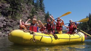Raft camp for Kids over the summer at Montana River Guides